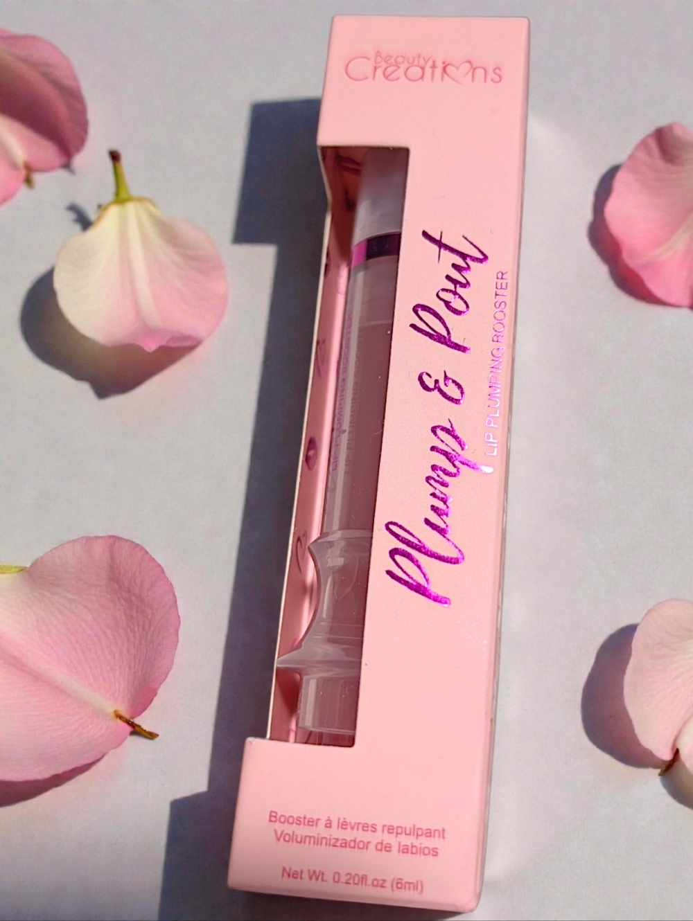 Beauty Creations Plump & Pout Lip Plumper – Light Pink